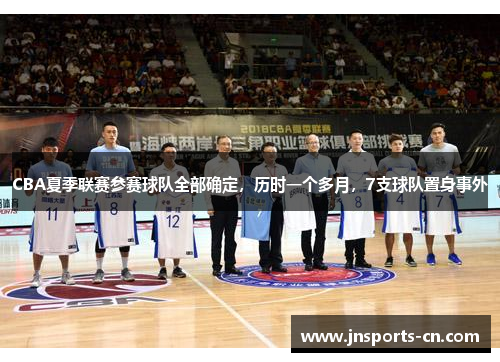 CBA夏季联赛参赛球队全部确定，历时一个多月，7支球队置身事外